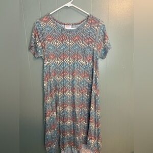 Lularoe - Multicolored Patterned Dress - XS